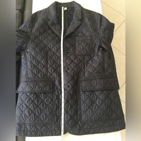 Burberry Sport Coat with Leather trims NWOT - Picture 8 of 12